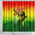 The Real Bob Marley Shower Curtain African Jamaica Reggae