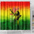 The Real Bob Marley Shower Curtain African Jamaica Reggae