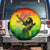 The Real Bob Marley Spare Tire Cover African Jamaica Reggae