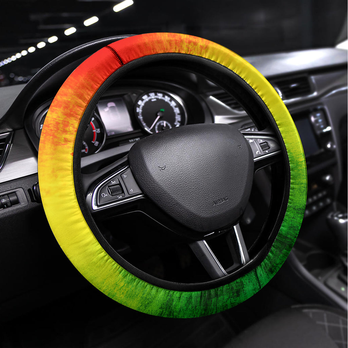 The Real Bob Marley Steering Wheel Cover African Jamaica Reggae