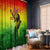 The Real Bob Marley Window Curtain African Jamaica Reggae