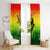 The Real Bob Marley Window Curtain African Jamaica Reggae