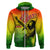 The Real Legend Bob Zip Hoodie African Jamaica Reggae - Wonder Print Shop