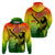 The Real Legend Bob Zip Hoodie African Jamaica Reggae - Wonder Print Shop