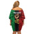 Juneteenth Freedom Day Family Matching Off Shoulder Short Dress and Hawaiian Shirt Black Pride Month - Wonder Print Shop