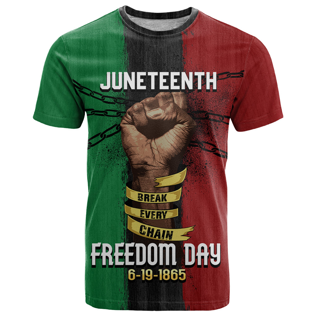 Juneteenth Freedom Day T Shirt Black Pride Month