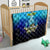 Personalized Father's Day Bass Fishing Quilt Son and Daughter