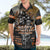 Father's Day Skull Deer Hunting Hawaiian Shirt Best Buckin Dad Ever - Wonder Print Shop