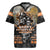 Father's Day Skull Deer Hunting Rugby Jersey Best Buckin Dad Ever