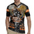 Father's Day Skull Deer Hunting Rugby Jersey Best Buckin Dad Ever