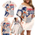 The Phenomenal Woman Flo-Jo Family Matching Off Shoulder Short Dress and Hawaiian Shirt 1988 - Wonder Print Shop