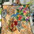 Aruba Quilt Geographic Coordinate Anchor - Turlte Tropical