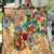 Sint Maarten Quilt Geographic Coordinate Anchor - Turlte Tropical