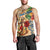 Saint Martin Men Tank Top Geographic Coordinate Anchor - Turlte Tropical