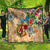 Saba Quilt Geographic Coordinate Anchor - Turlte Tropical