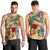 Montserrat Men Tank Top Geographic Coordinate Anchor - Turlte Tropical