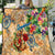 Guadeloupe Quilt Geographic Coordinate Anchor - Turlte Tropical