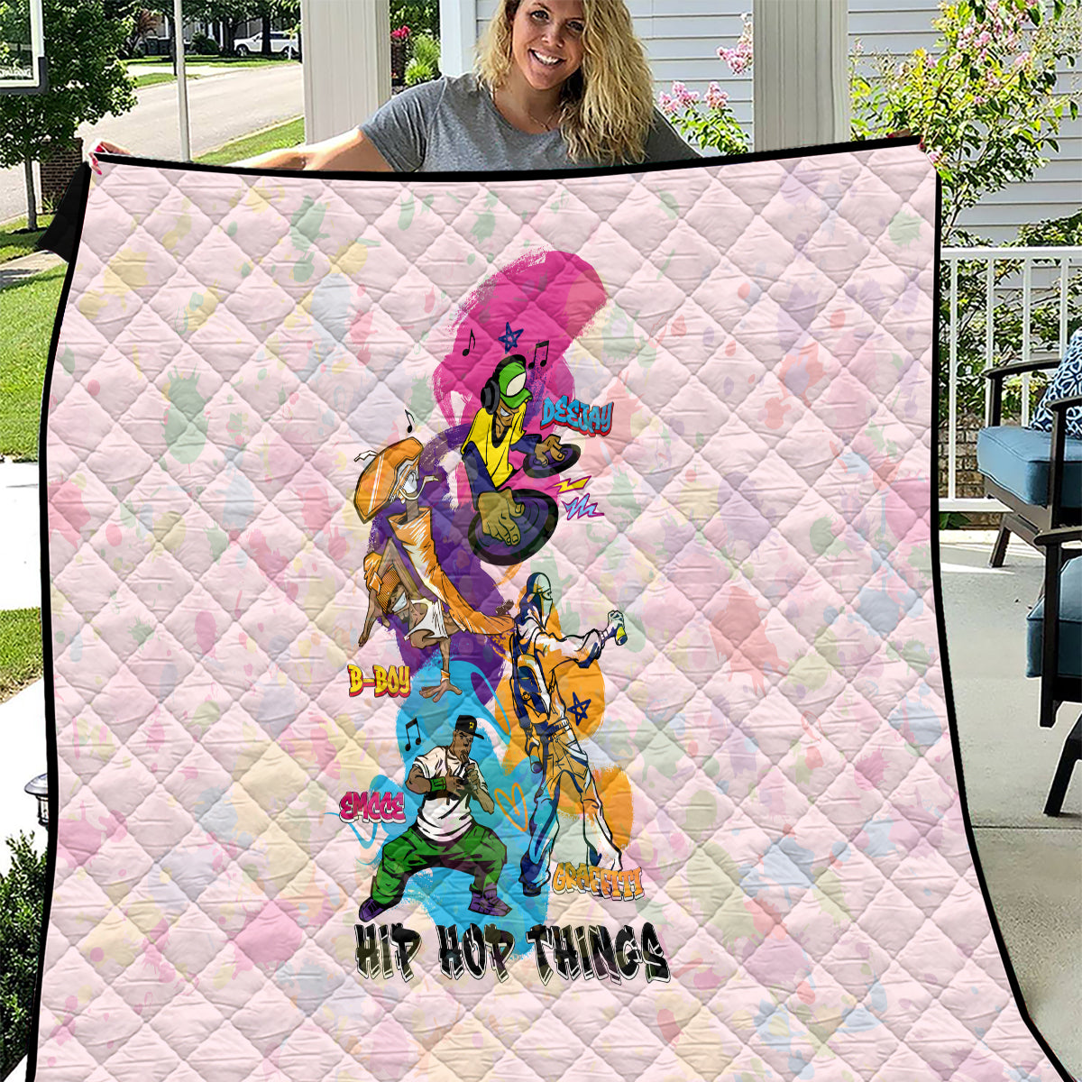 4 Elements Of Hip Hop Quilt