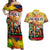 The Real G's Couples Matching Off Shoulder Maxi Dress and Hawaiian Shirt Civil Rights Leaders - Wonder Print Shop