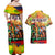 The Real G's Couples Matching Off Shoulder Maxi Dress and Hawaiian Shirt Civil Rights Leaders - Wonder Print Shop