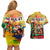 The Real G's Couples Matching Off Shoulder Short Dress and Hawaiian Shirt Civil Rights Leaders - Wonder Print Shop