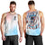 Skull Girl Men Tank Top Never Fck Given - Wonder Print Shop