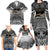 New Zealand Family Matching Long Sleeve Bodycon Dress and Hawaiian Shirt Rugby Aotearoa Champions - Wonder Print Shop