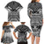 New Zealand Family Matching Long Sleeve Bodycon Dress and Hawaiian Shirt Rugby Aotearoa Champions - Wonder Print Shop