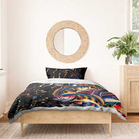 Peacock Bass Fishing Bedding Set Waves Art