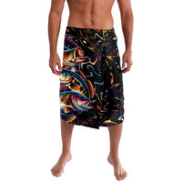 Peacock Bass Fishing Lavalava Waves Art