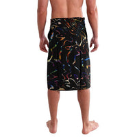 Peacock Bass Fishing Lavalava Waves Art