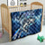 Striped Bass Fishing Quilt Ocean Waves