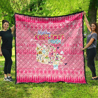 Merry Christmas Canada Quilt Xmas Travel Map - Wonder Print Shop
