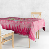 Merry Christmas Canada Tablecloth Xmas Travel Map - Wonder Print Shop