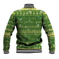 Merry Christmas Switzerland Baseball Jacket Xmas Travel Map - Wonder Print Shop