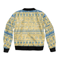 Merry Christmas Scotland Bomber Jacket Xmas Travel Map - Wonder Print Shop
