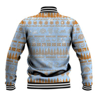 Merry Christmas Iceland Baseball Jacket Xmas Travel Map - Wonder Print Shop