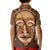 African Women Kid Polo Shirt Tribal Ethnic Mask - Wonder Print Shop