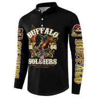 Buffalo Soldiers 1866-1944 Button Sweatshirt American Legend
