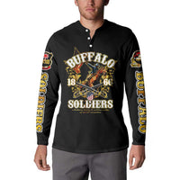 Buffalo Soldiers 1866-1944 Button Sweatshirt American Legend
