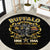 Buffalo Soldiers 1866-1944 Round Carpet American Legend