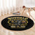 Buffalo Soldiers 1866-1944 Round Carpet American Legend