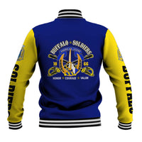 We Can We Will Buffalo Soldiers Baseball Jacket Ready and Forward