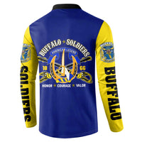 We Can We Will Buffalo Soldiers Button Sweatshirt Ready and Forward