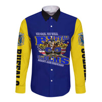 We Can We Will Buffalo Soldiers Long Sleeve Button Shirt Ready and Forward
