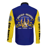 We Can We Will Buffalo Soldiers Long Sleeve Button Shirt Ready and Forward