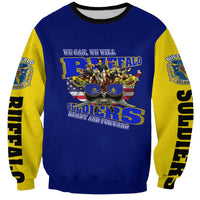 We Can We Will Buffalo Soldiers Sweatshirt Ready and Forward