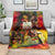 The Legend of Reggae Blanket Bob One Love Colorful Art