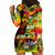 The Legend of Reggae Hoodie Dress Bob One Love Colorful Art