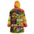 The Legend of Reggae Wearable Blanket Hoodie Bob One Love Colorful Art